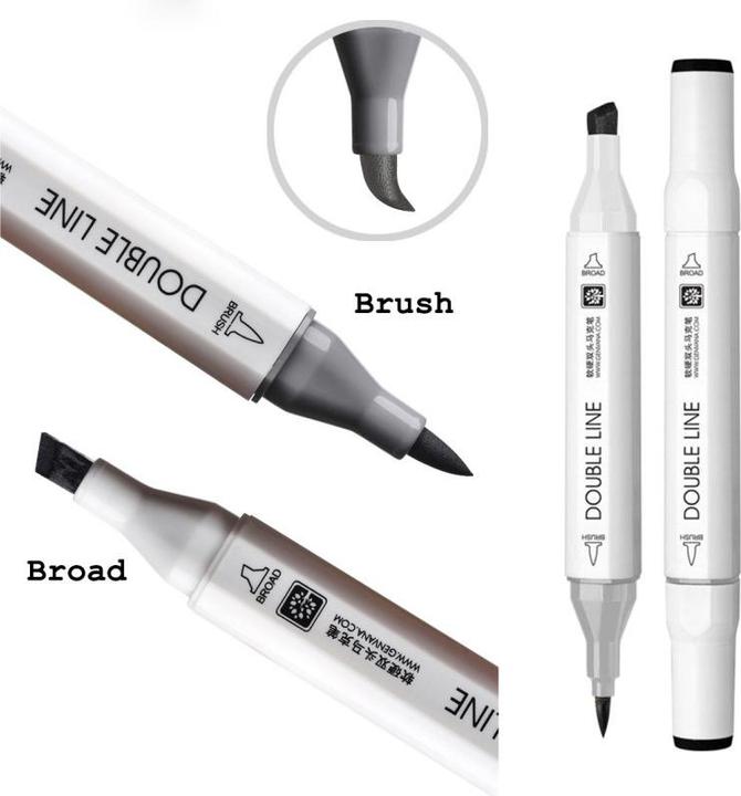 Brushmarker Yellowochre (Ocre jaune, 3 mm, 1 x)
