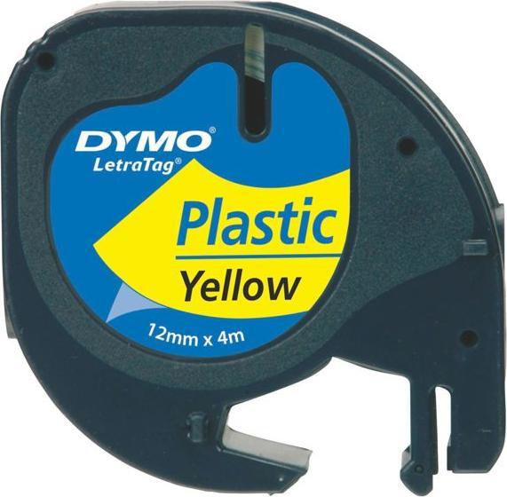 Produktbild Dymo S0721800 LetraTag 3er Set (1.20 cm, Gelb, Silber, Weiss)
