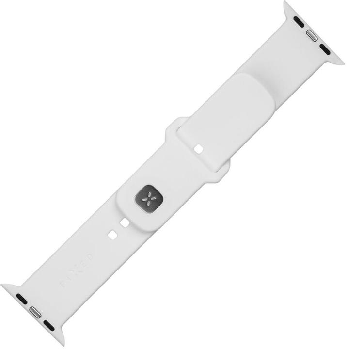 Immagine prodotto Fixed Blocco orologio sportivo in silicone per Apple Watch 38/40/41 mm, bianco (Silicone)