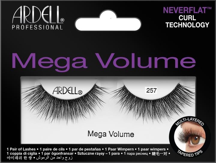 Ardell Mega Volume False Eyelashes - Pack of 6 (Artificial eyelashes)