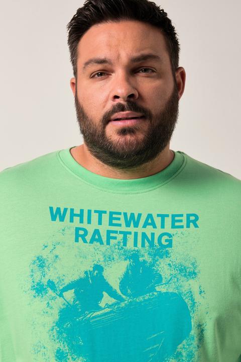 Image du produit Men+ T-shirt ventre confort, manches courtes et imprimé - jusqu'au 8 XL (XXL)