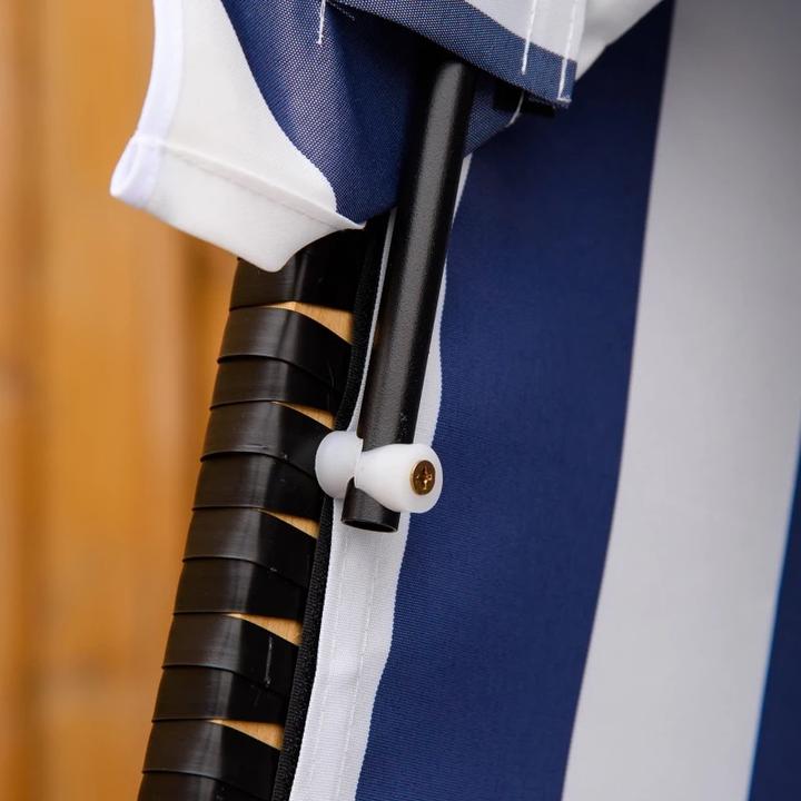 Image du produit PureHaven Chaise de plage 118x79x150 cm pour 2 personnes design élégant incl. coussins de dossier et d'assise