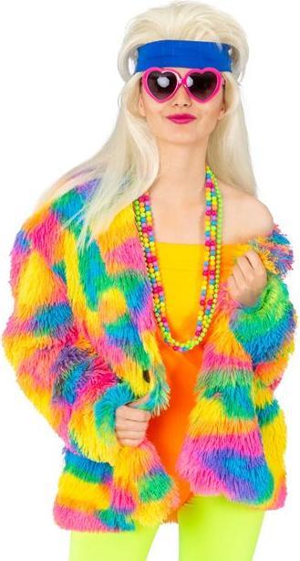 Image du produit Fasnacht Veste en fourrure coloré L/XL (L)