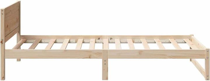 Actual product image vidaXL Moderner Bettrahmen (80 x 200 cm)