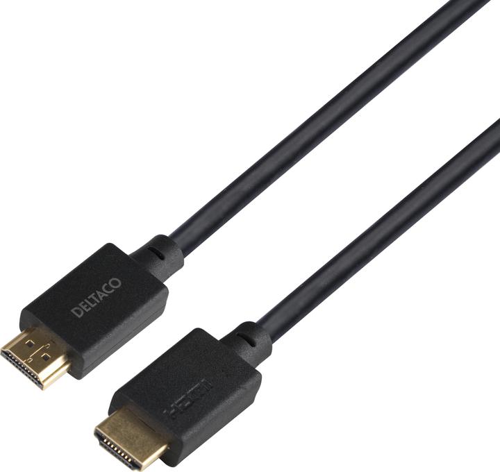 Produktbild Deltaco HU-40-LSZH HDMI cable HDMI Type A (Standard) Black (4 m)
