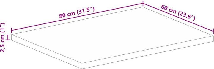 Actual product image vidaXL Kineta (80 x 60 x 2.5 cm)