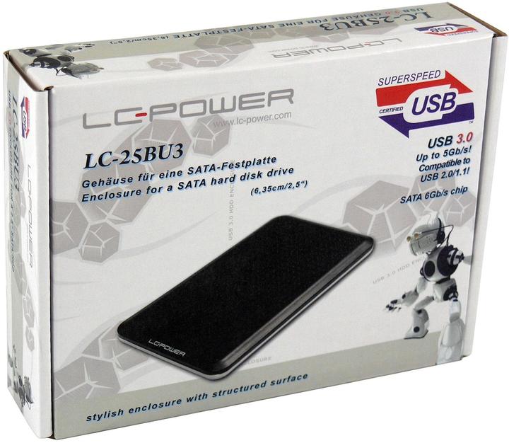 Actual product image LC-Power ext. 2.5" housing LC-25BU3 (2.5")