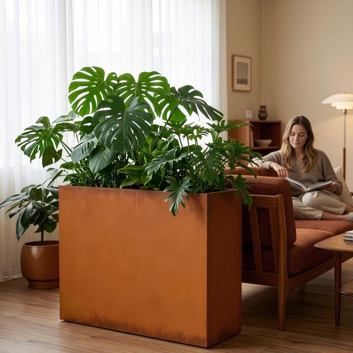 Produktbild Casa.Pro Pflanzkübel Vaargel 82x90x30 cm Cortenstahl Edelrost