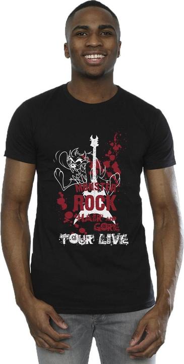Actual product image Looney Tunes Mens Taz Monster Rock T-Shirt (L)