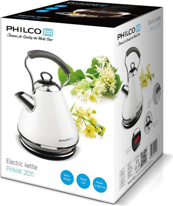 Actual product image Philo 1.7L PHWK2011 baltas (1.70 l)