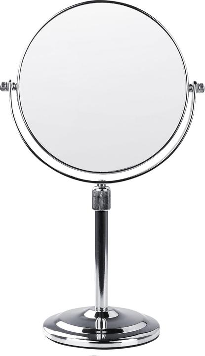 Actual product image Beliani Cosmetic mirror ø 20 cm Silver AVERYON