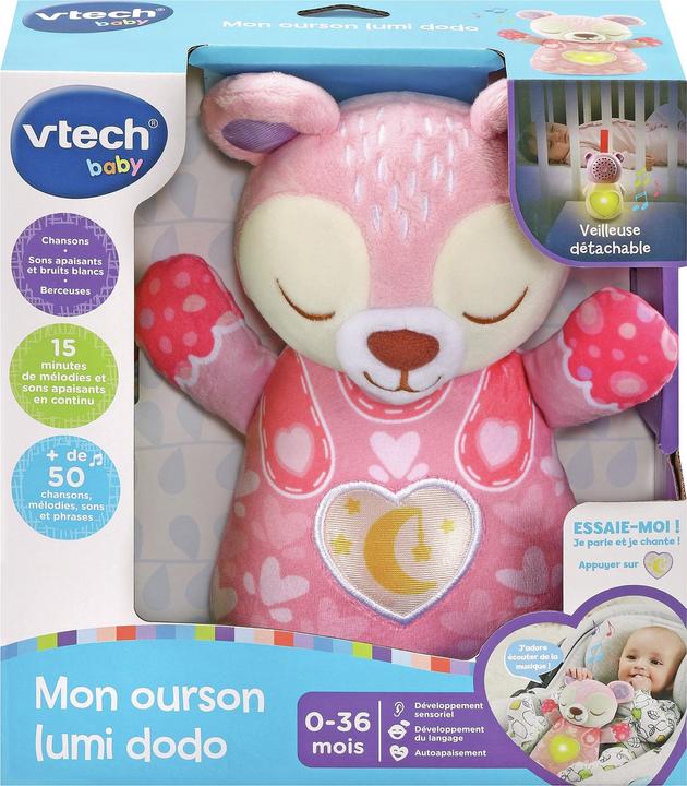 Image du produit VTech Mon Ourson Lumi Dodo Rose