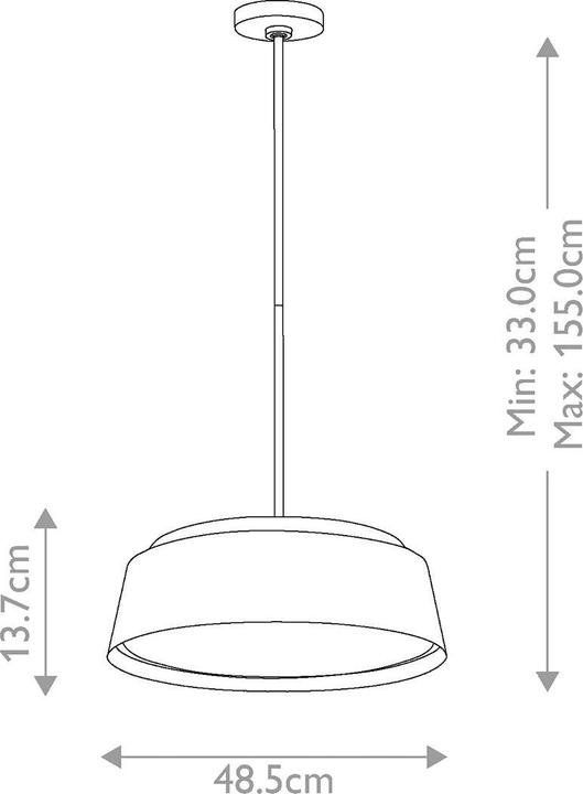 Image du produit Elstead Lighting Asher Lampe à suspendre E14 5x noir minuit (E14)