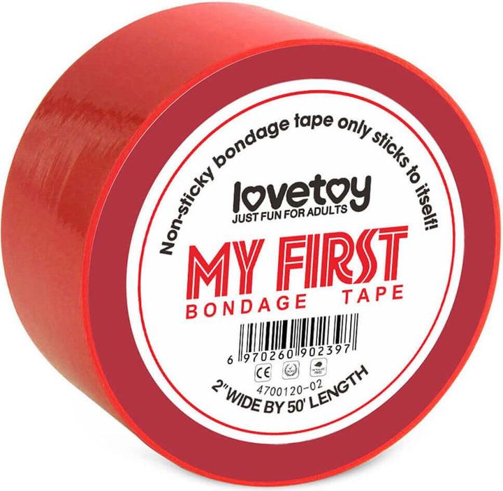 Actual product image Lovetoy Non-Sticky Bondage Tape 15m