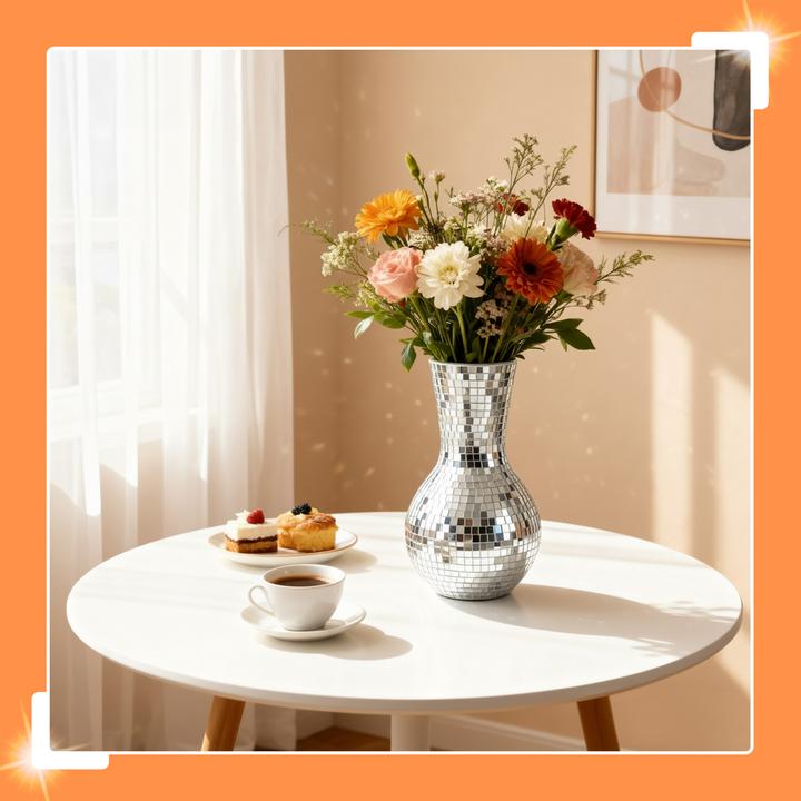 Actual product image Relaxdays Disc vase (1 x)