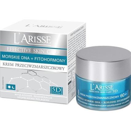 Ava Laboratorium Crema Viso, L'arisse 5D Antirughe 60+ Perle + Fitormoni 50Ml (50 Ml, Da Giorno)