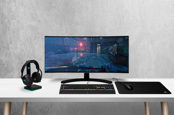 Actual product image Corsair K55 Pro XT (CH, Cable)