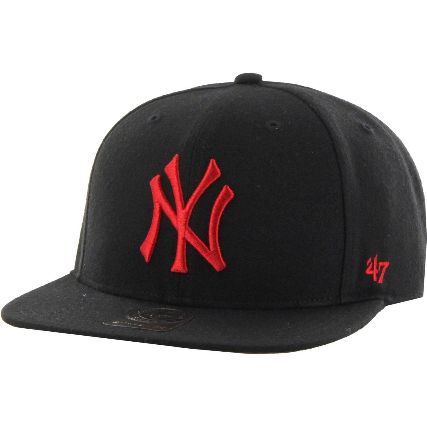 47 Brand, Herren, Cap, Sure Shot New York Yankees, Schwarz