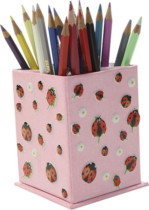 Produktbild My Mandarine Stiftehalter 8 x 8 x 11 cm, Weiss