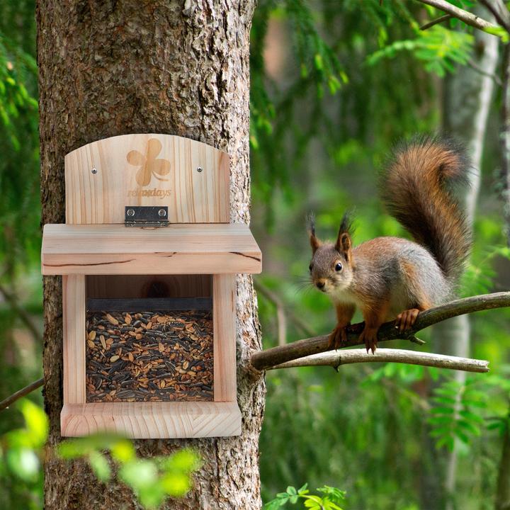 Actual product image Relaxdays Squirrel feeder