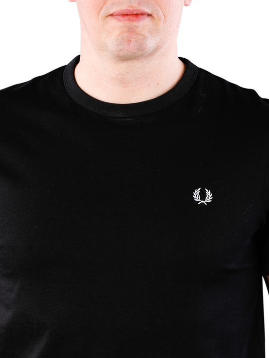 Image du produit Fred Perry Ringer T-Shirt black (XL)