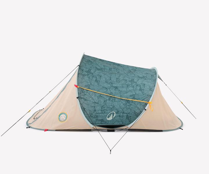 Produktbild Quechua Faltzelt - 2 Seconds für 2 Personen Limited Edition 20 Jahre Wood (Wurfzelt, 2.90 kg, 2 Personen)