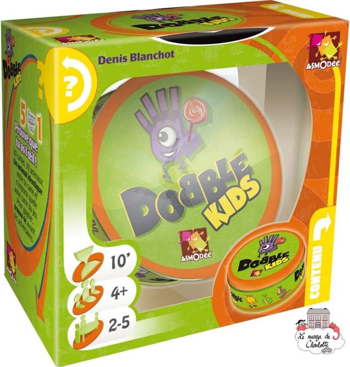 Actual product image Zygomatic Asmodee Dobble Kids Francais/Nederlands (Dutch, French)