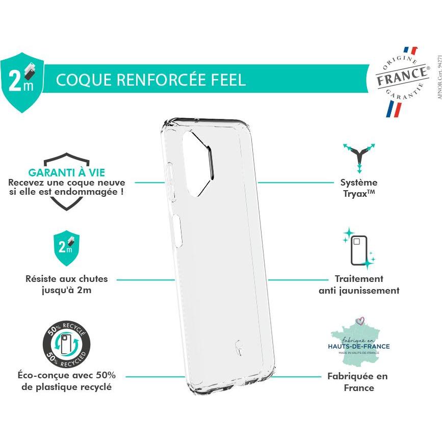 Thumbnail - Force Case Feel Handyhülle Series (Samsung Galaxy A13), Smartphone Hülle, Transparent