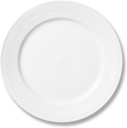 Royal Copenhagen Gerippt Weiss (1 x, 19 cm)