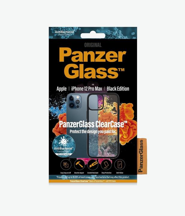 Produktbild PanzerGlass ClearCase BlackFrame (Apple iPhone 12 Pro Max)