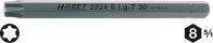 Immagine prodotto HAZET Bit 2224SLG-T50 ∙ Attacco esagonale, massiccio, 8 mm (5/16 di pollice) ∙ Profilo interno TORX… (T 50)