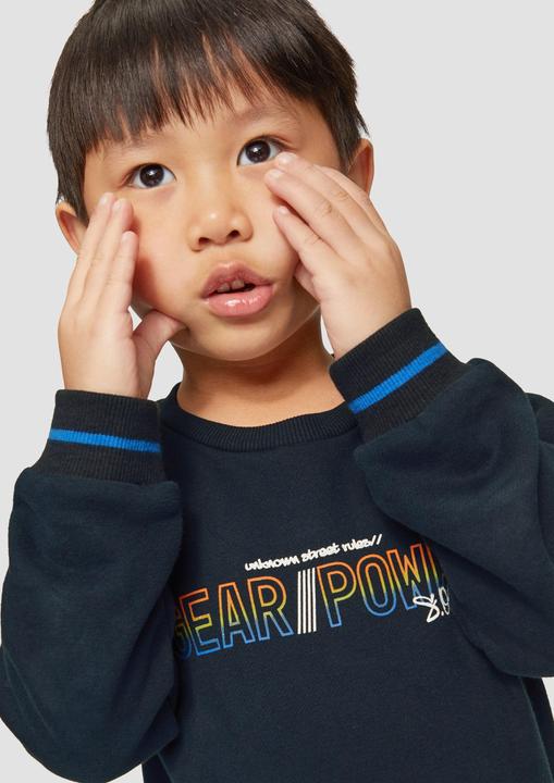 Produktbild s.Oliver Sweatshirt Wärmendes Sweatshirt aus Baumwollmix (92, 98)