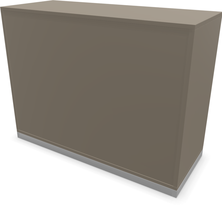 Image du produit Narbutas Choice Armoire à portes coulissantes (100 x 40 x 76 cm)
