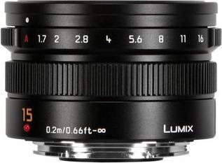 Produktbild Panasonic 15mm f/1.7 Leica DG Summilux ASPH. (Micro Four Thirds, Micro Four Thirds)