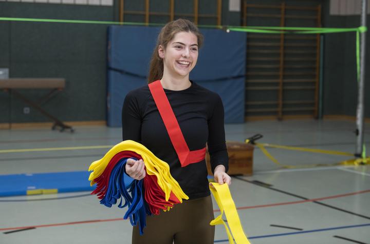 Image du produit Betzold Sport Rubans d'équipe taille junior dans un sac