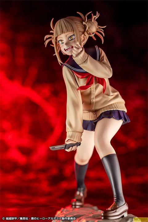 Actual product image Kotobukiya MY HERO ACADEMIA - Himiko Toga - Statuette 1/8 ARTFXJ 20cm
