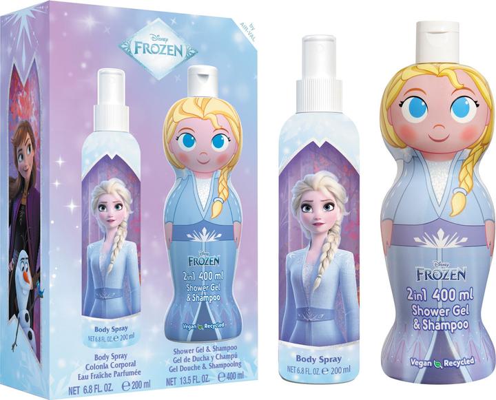 Immagine prodotto EP Line Disney Frozen Spray Corpo 200 Ml Gel Doccia e Shampoo 2 In 1 400 Ml (200 ml)
