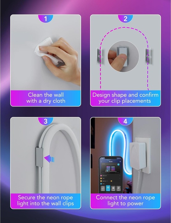 Immagine prodotto Govee Neon (RGBIC, 300 cm, Interno)