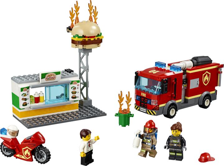 Produktbild LEGO Feuerwehreinsatz im Burger-Restaurant (60214, LEGO City)