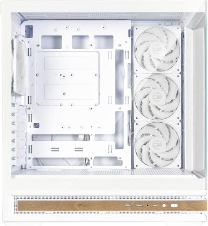 Actual product image Zalman Boitier Moyen Tour ATX P40 Namu RGB avec panneaux vitrés (Blanc) (ATX, mATX, Mini-ITX)