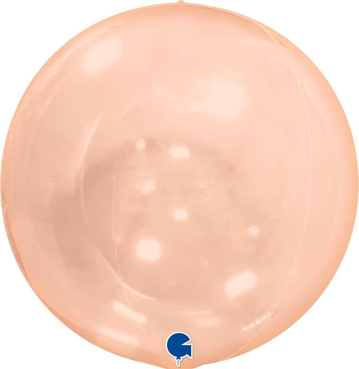 Immagine prodotto Grabo Balloons Globo per palloncini 4D - Arancione trasparente (38 cm)