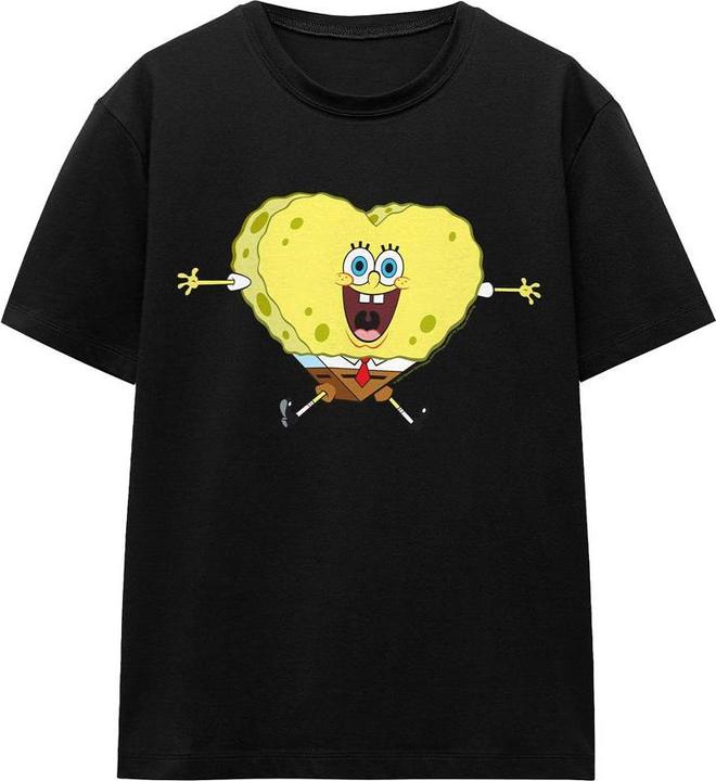 Image du produit Spongebob Squarepants - T-shirt HEART-SHAPED - Adulte (L)