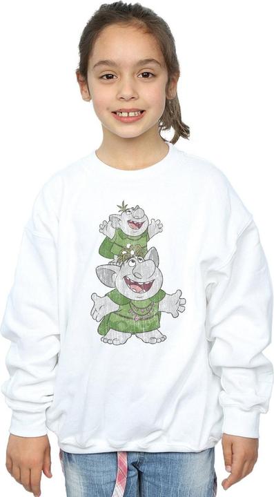 Produktbild Disney Frozen Handstacking Trolls Sweatshirt Mädchen (152, 158)