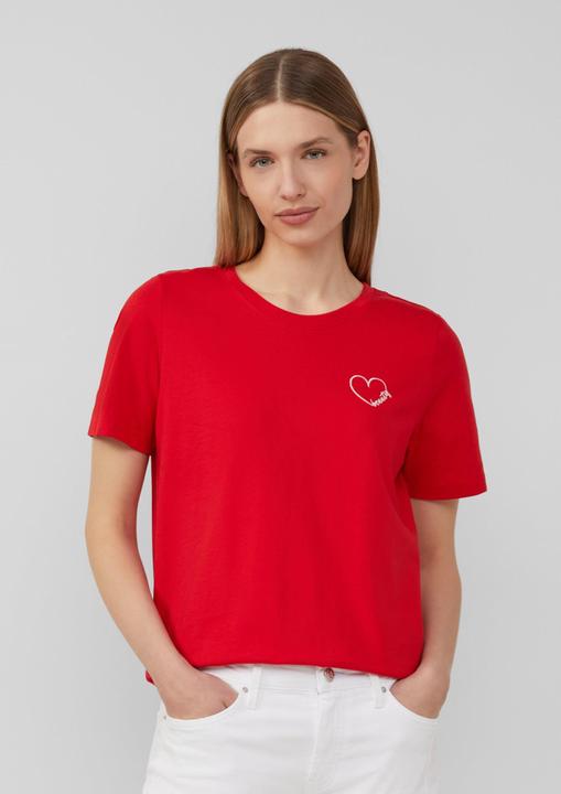 Produktbild S.Oliver T-Shirt Jerseyshirt aus Baumwolle mit Stickerei (38)