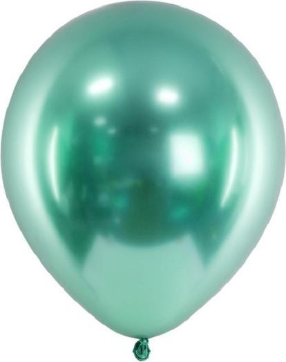 Image du produit Partydeco Mini ballons effet miroir Vert Menthe - 50 Pcs (50 x)