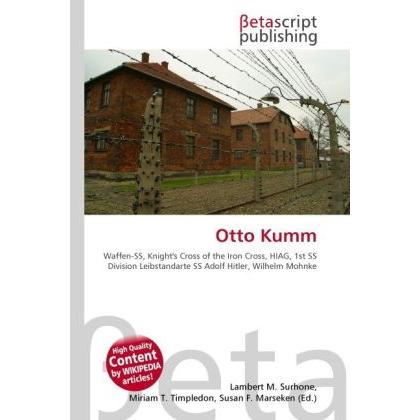 Otto Kumm, Fachbücher