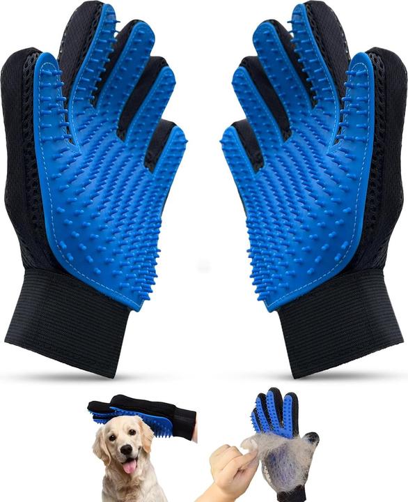 Out of the blue Haustierpflege Haarentferner Handschuhe fr Hunde & Katzen