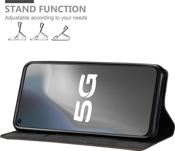 Actual product image Cadorabo Book Invisible Magnet Cover (Vivo Y70)