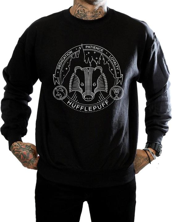 Immagine prodotto Hufflepuff Seal Felpa Uomo (XL)