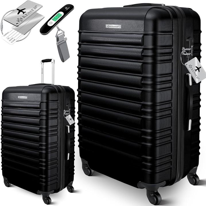 Kesser Reisekoffer mit Zahlenschloss und Kofferwaage (120 l)